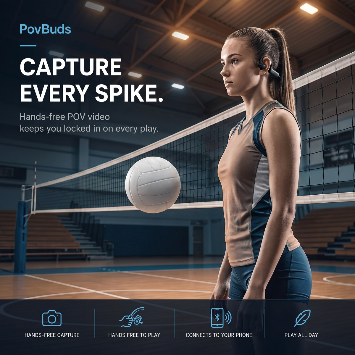 VolleyVue PovBuds